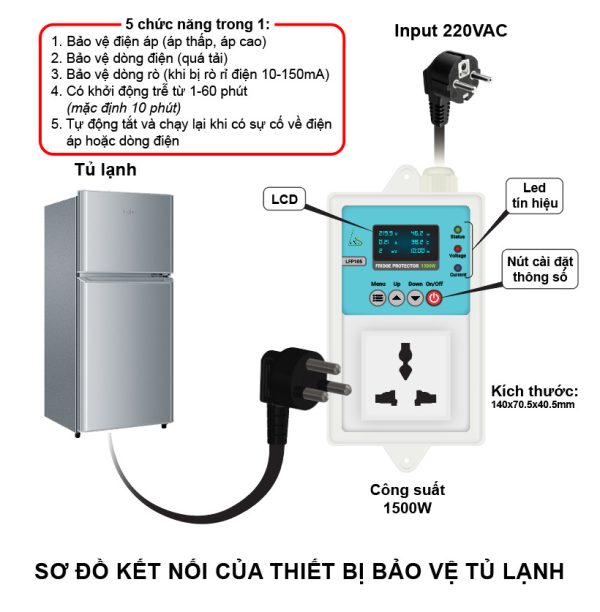 THIẾT BỊ BẢO VỆ TỦ LẠNH-TỦ ĐÔNG