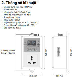 THIẾT BỊ BẢO VỆ TỦ LẠNH-TỦ ĐÔNG